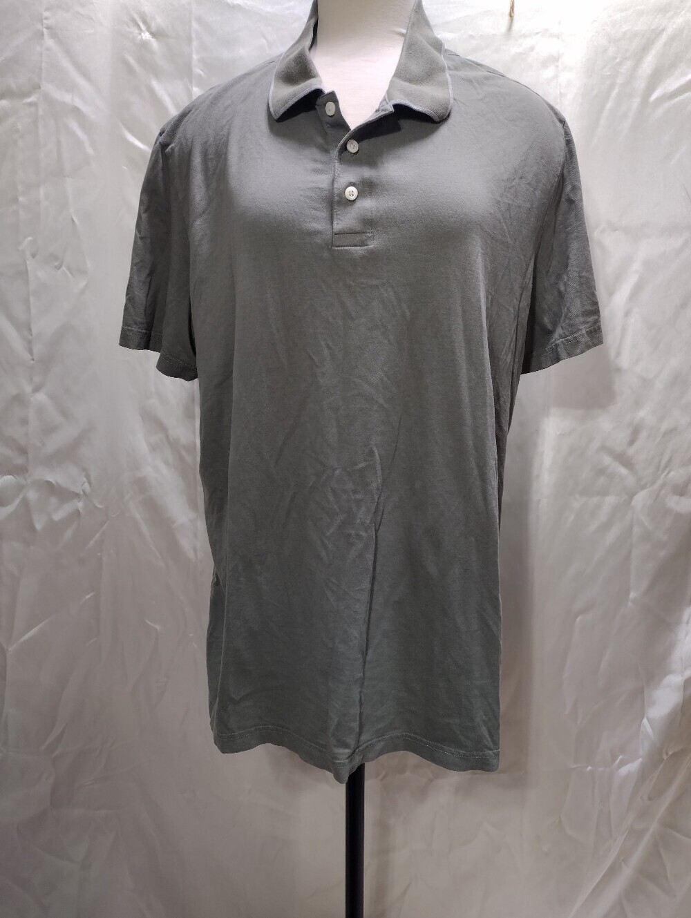 Faherty Reserve Polo Shirt Mens 2XL Sage The Movement Polo Stretch